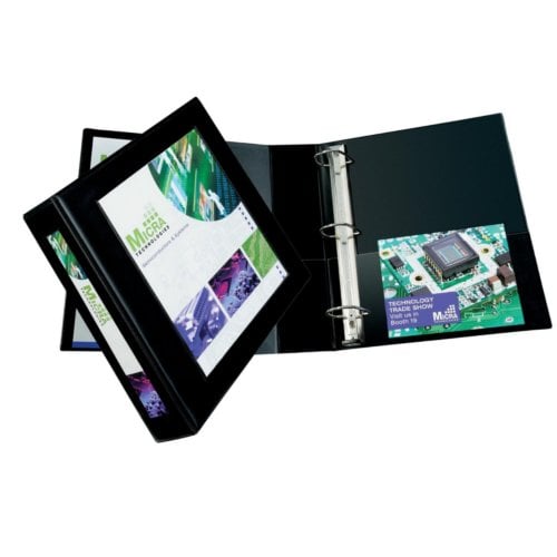 Avery Black Framed View Heavy Duty Binders with One Touch EZD Ring