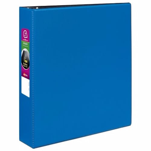Avery 2" Navy Blue Durable Slant Ring Binders 12pk - 27551