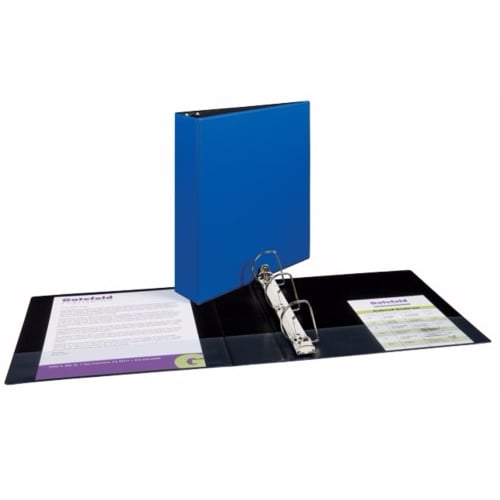 Avery 2" Navy Blue Durable Slant Ring Binders 12pk - 27551