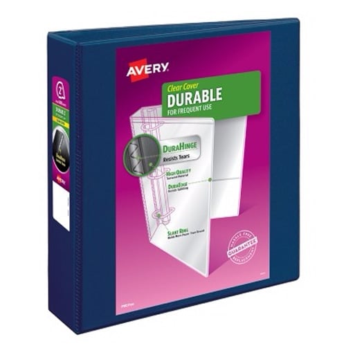 Avery 2" Blue Durable Slant Ring View Binders 6pk - 17034