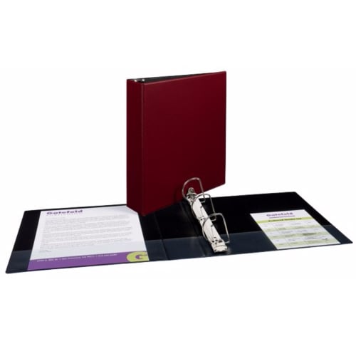 Avery 2" Burgundy Durable Slant Ring Binders 12pk - 27552