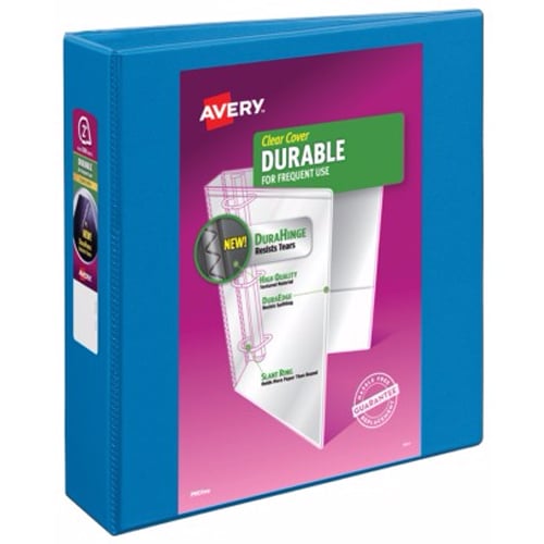 Avery 2" Dark Blue Durable View Binders with Slant Ring 6pk - 17837