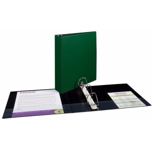 Avery 2" Green Durable Slant Ring Binders 12pk - 27553 - Clearance Sale