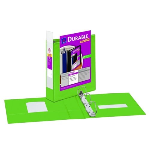 Avery 2" Green Durable View Binders with Slant Ring 6pk - 17838