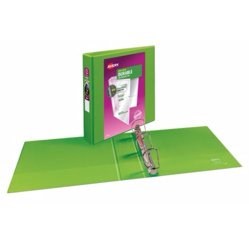 Avery 2" Green Durable View Binders with Slant Ring 6pk - 17838