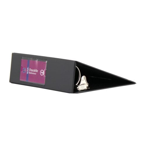 Avery 2" Black Durable Half Size Round Ring Binder w/ Label Holder 6pk - 27554