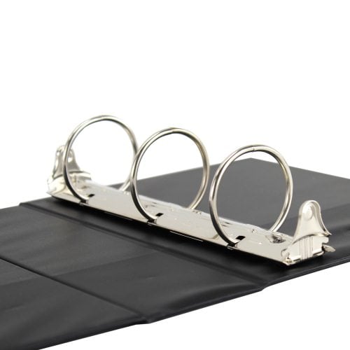 Avery 2" Black Durable Half Size Round Ring Binder w/ Label Holder 6pk - 27554