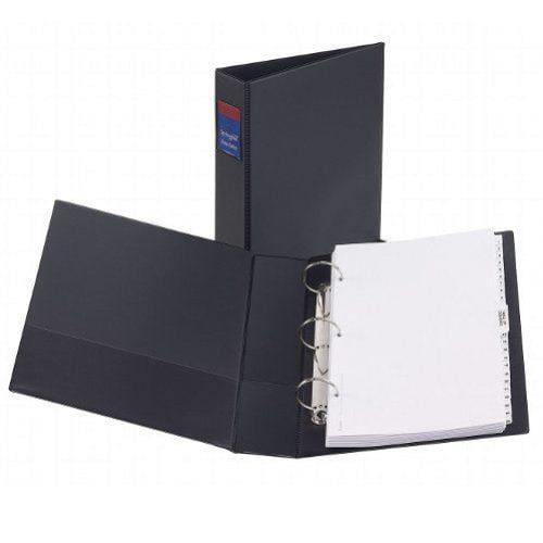 Avery 2" Black Durable Round Ring Legal Size Binders 6pk - 06401 - Clearance Sale
