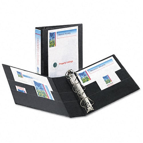 Avery 2" Black Durable View Binders with EZD Rings 12pk - 09500