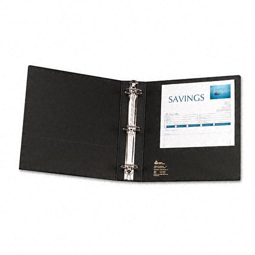 Avery 2" Black Economy Round Ring View Binders 12pk - 05730