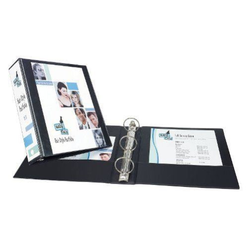 Avery 2" Black Economy Round Ring View Binders 12pk - 05730
