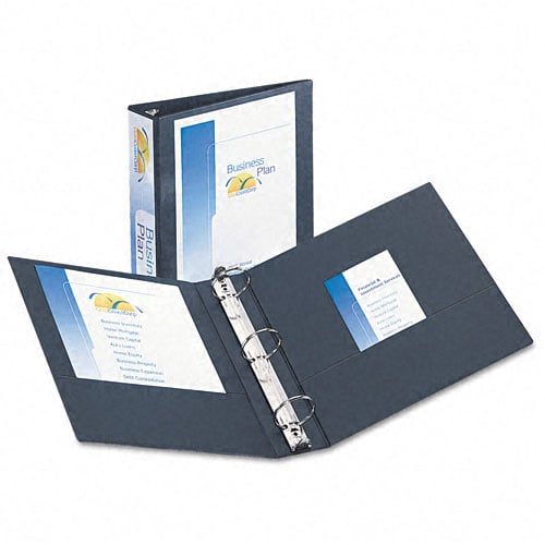 Avery 2" Black Economy Showcase View Binders 12pk - 19700