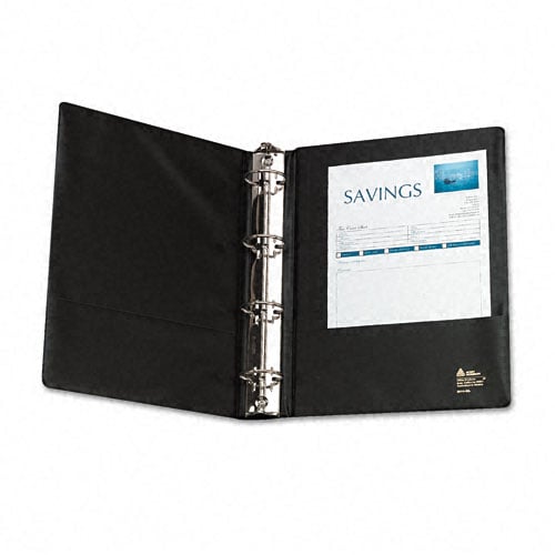Avery 2" Black Legal Size Round Ring Binders 6pk - 06120