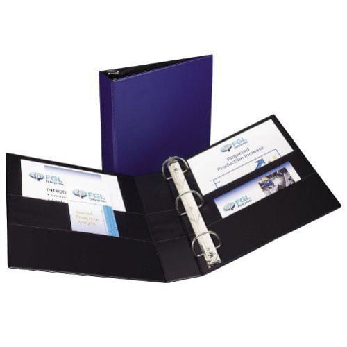 Avery 2" Navy Blue Durable Slant Ring Binders 12pk - 27551