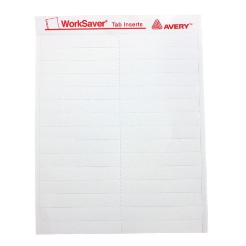 Avery 2" Clear Tab Self-Adhesive Plastic Tabs 25pk - 16241 - Clearance Sale