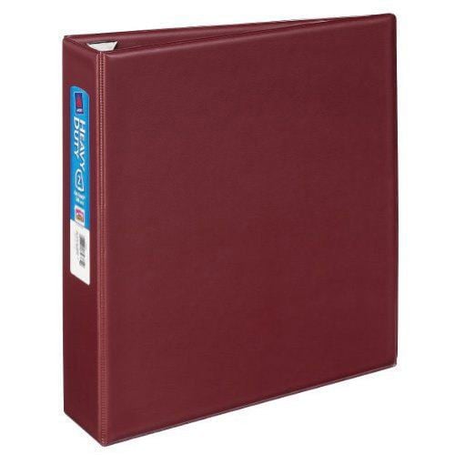 Avery 2" Maroon One Touch Heavy Duty EZD Binders 6pk - 79362