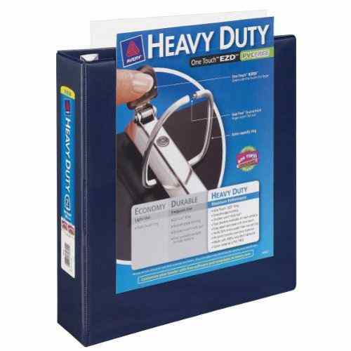 Avery 2" Navy Blue One Touch Heavy Duty EZD View Binders 6pk - 79802