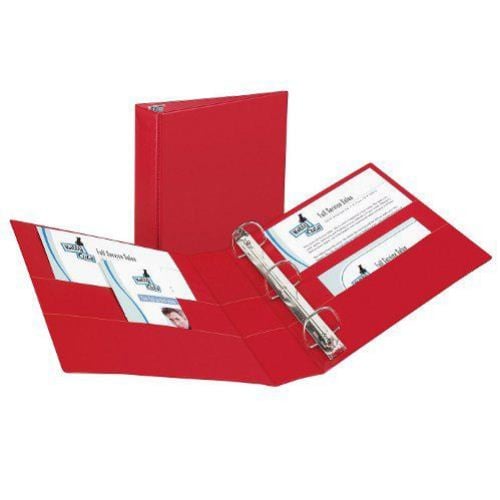 Avery 2" Red Durable Slant Ring Binders 12pk - 27203