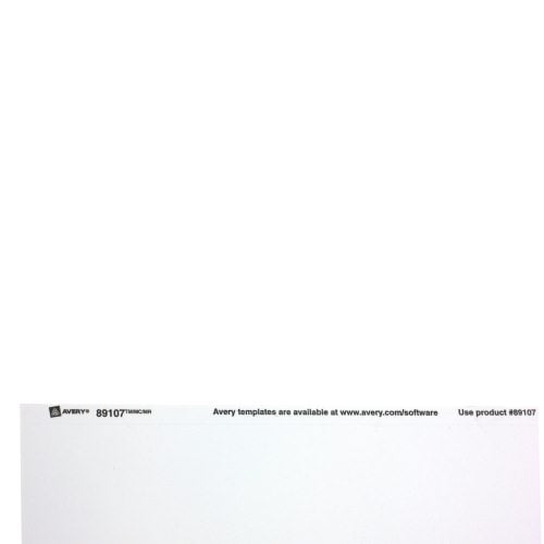 Avery 2" White Binder Spine Inserts 20pk - 89107 - Clearance Sale