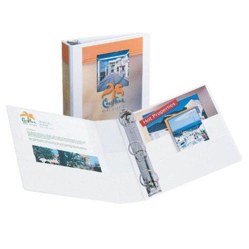 Avery 2" White Durable Slant Ring View Binders 6pk - 17032