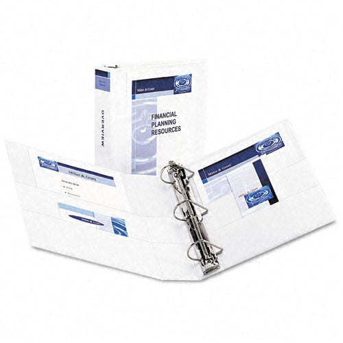 Avery 2" White Durable View Binders with EZD Rings 12pk - 09501