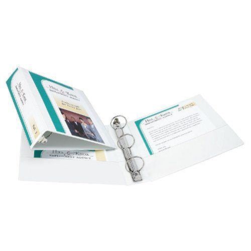 Avery 2" White Economy Round Ring View Binders 12pk - 05731 - Clearance Sale