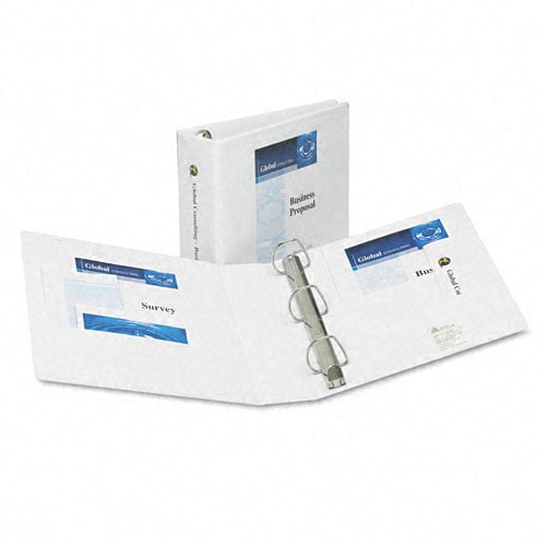 Avery 2" White Extra Wide Heavy Duty EZD View Binders 12pk - 01320