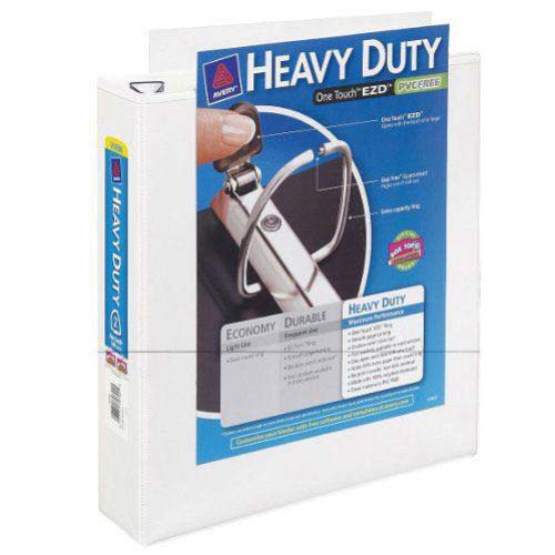 Avery 2" White One Touch EZD Heavy Duty View Binders 6pk - 79792