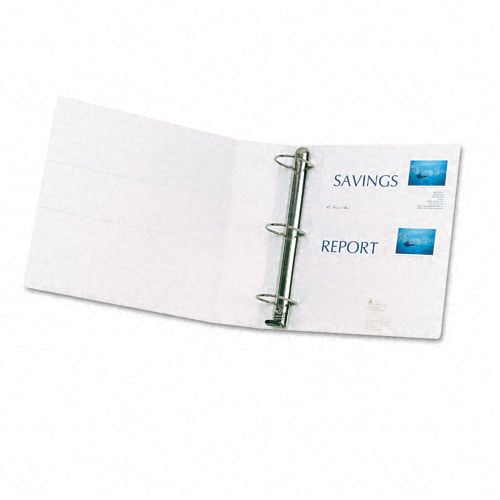 Avery 2" White One Touch Plain Package EZD View Binders 6pk - 79192