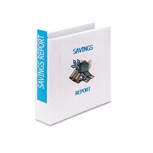 Avery 2" White One Touch Plain Package EZD View Binders 6pk - 79192