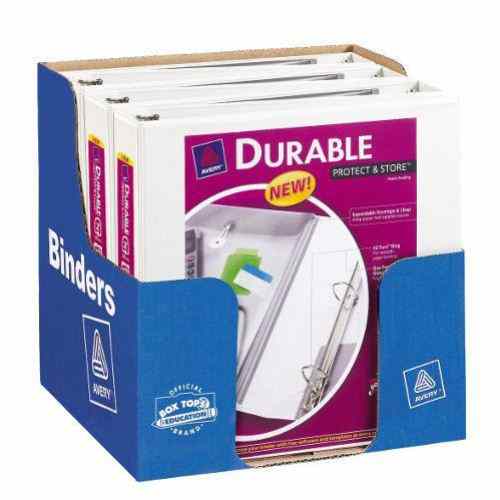 Avery 2" White Protect and Store View Binders (6pk) - 23002