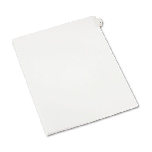 Avery 2 Individual Number Legal Index Allstate Style Dividers 25pk - 82200 - Clearance Sale