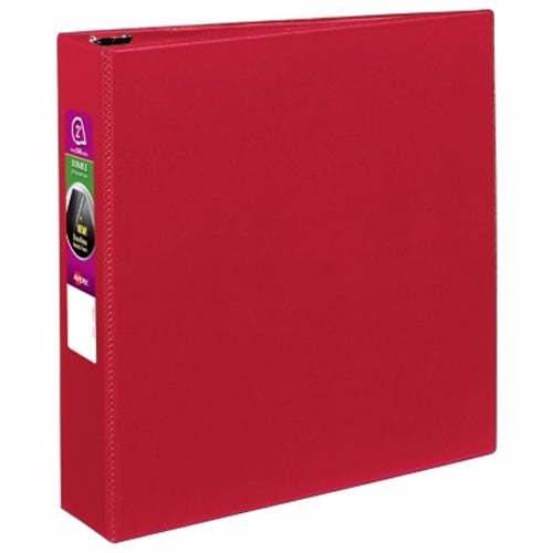 Avery 2" Red Durable Slant Ring Binders 12pk - 27203