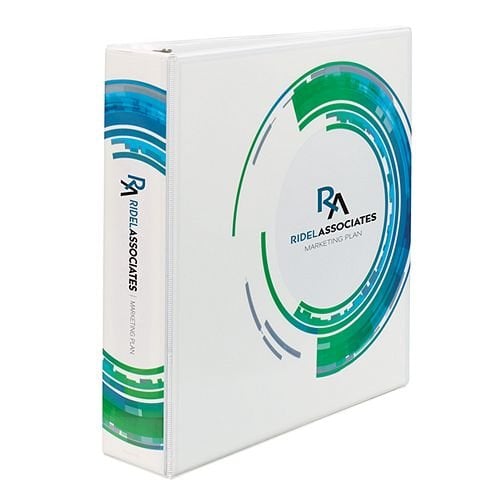 Avery 2" Tech Circles Designer View Binders with Slant Ring 6pk - 18633