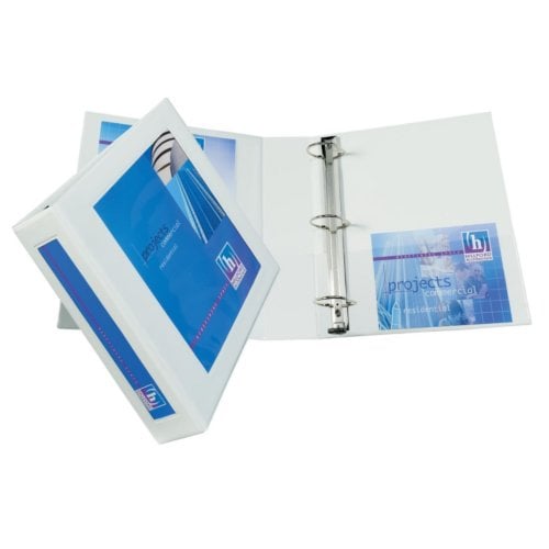 Avery 2" White Framed View Heavy Duty Binders with One Touch EZD Ring 6pk - 68036