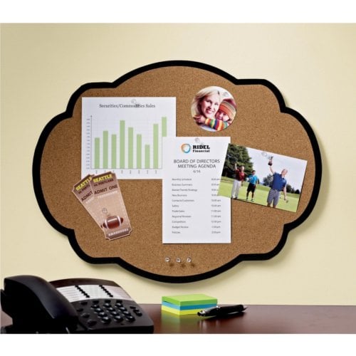 Avery 22" x 17" Cork Message Board - 21852