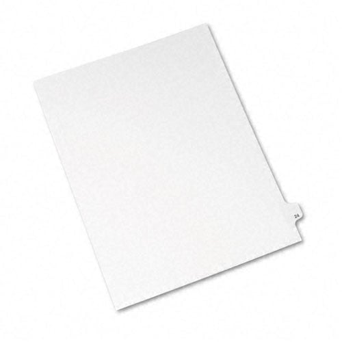 Avery 24 Individual Number Legal Index Avery Style Dividers 25pk - 1024