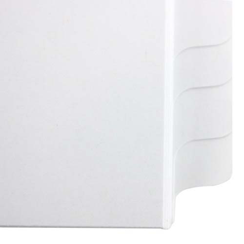 Avery 25-tab Blank Side Tab 11" x 8.5" White Legal Dividers -11959