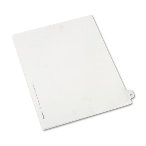 Avery 27 Individual Number Legal Index Allstate Style Dividers 25pk - 82225 - Clearance Sale