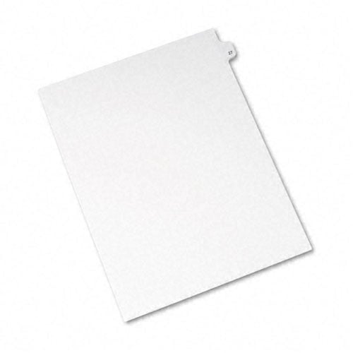 Avery 27 Individual Number Legal Index Avery Style Dividers 25pk - 1027