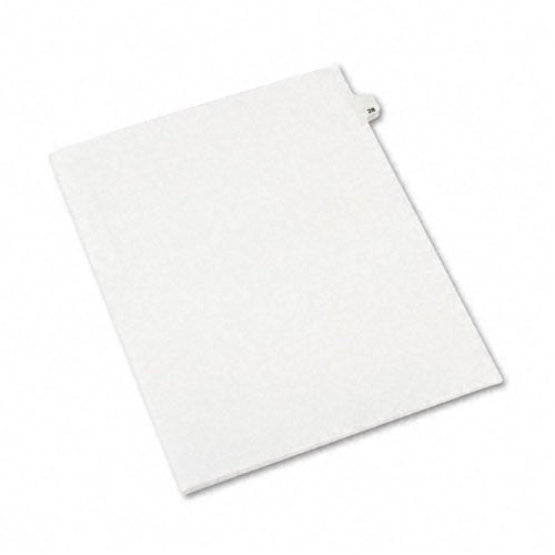 Avery 28 Individual Number Legal Index Avery Style Dividers 25pk - 1028