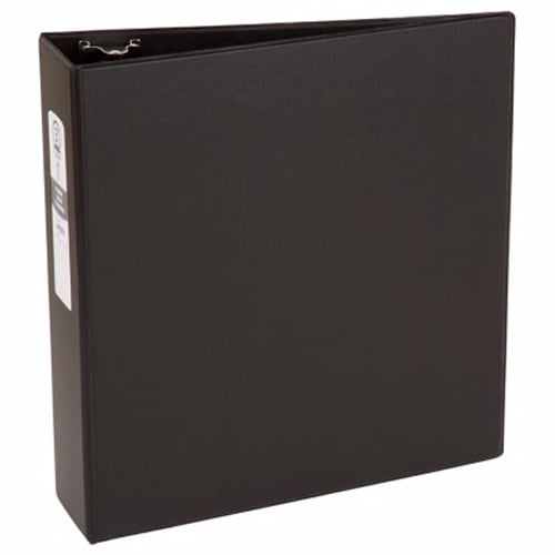 Avery 3" Black Economy Round Ring Binders 12pk - 03602