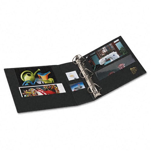 Avery 3" Black Durable View Binders with EZD Rings 6pk - 09700