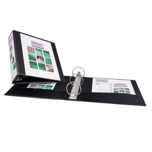 Avery 3" Black Economy Round Ring View Binders 12pk - 05740