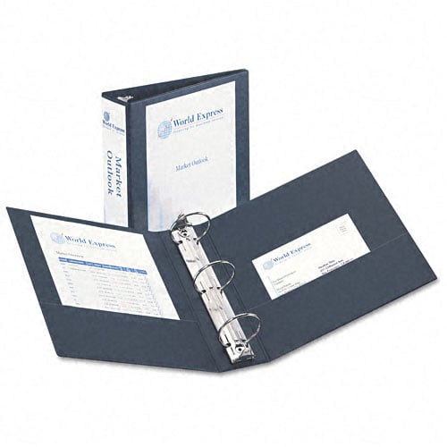 Avery 3" Black Economy Showcase View Binders 12pk - 19750