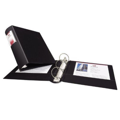 Avery 3" Black Heavy Duty Round Ring Binders (6pk) - 06634