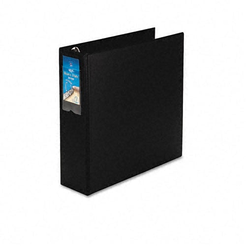 Avery 3" Black One Touch EZD Binders with Label Holders 4pk - 79993