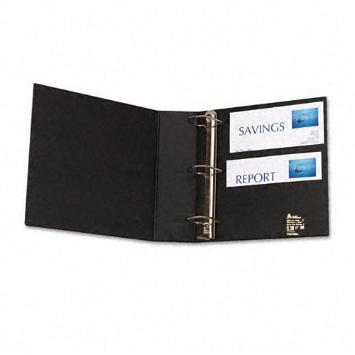 Avery 3" Black One Touch EZD Binders with Label Holders 4pk - 79993