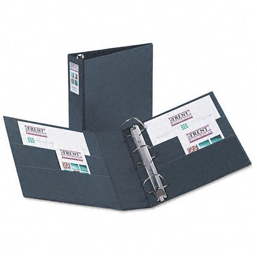 Avery 3" Black One Touch EZD Binders with Label Holders 4pk - 79993