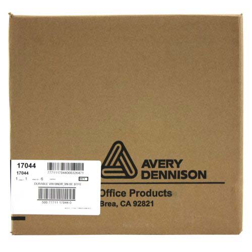 Avery 3" Blue Durable Slant Ring View Binders 6pk - 17044